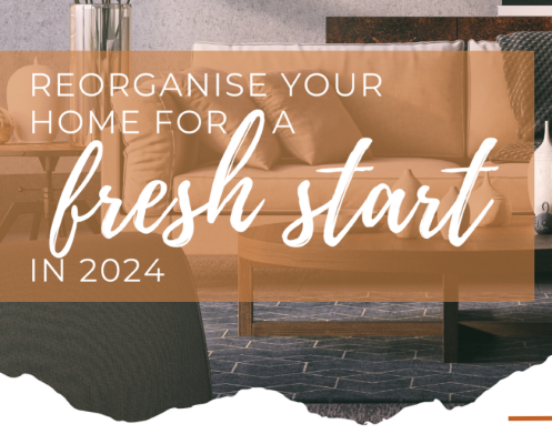 reorganise your home for a fresh start