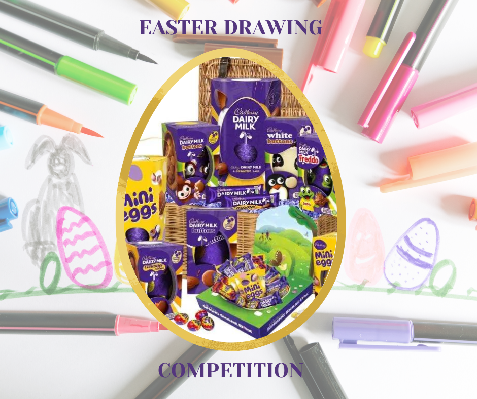 Easter hamper drawing competition